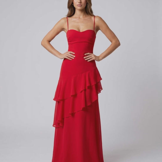 Ramblion Nara maxi dress — runway video 1 · styled for prom and cocktail season