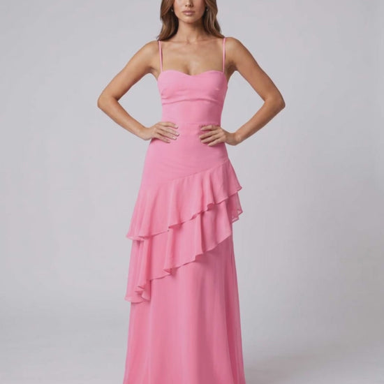 Ramblion Nara maxi dress — runway video 2 · styled for prom and cocktail season