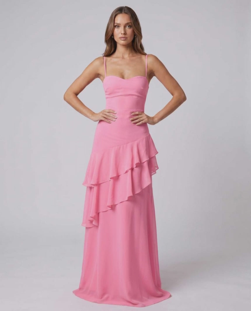 Ramblion Nara maxi dress — runway video 2 · styled for prom and cocktail season