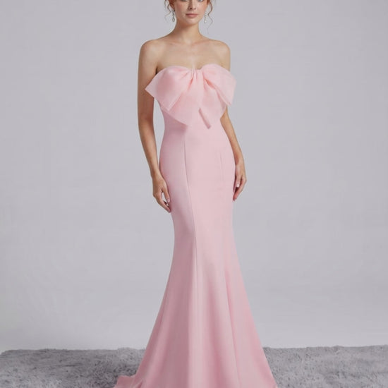 Ramblion Yuna maxi dress — runway video 1 · styled for prom and cocktail season