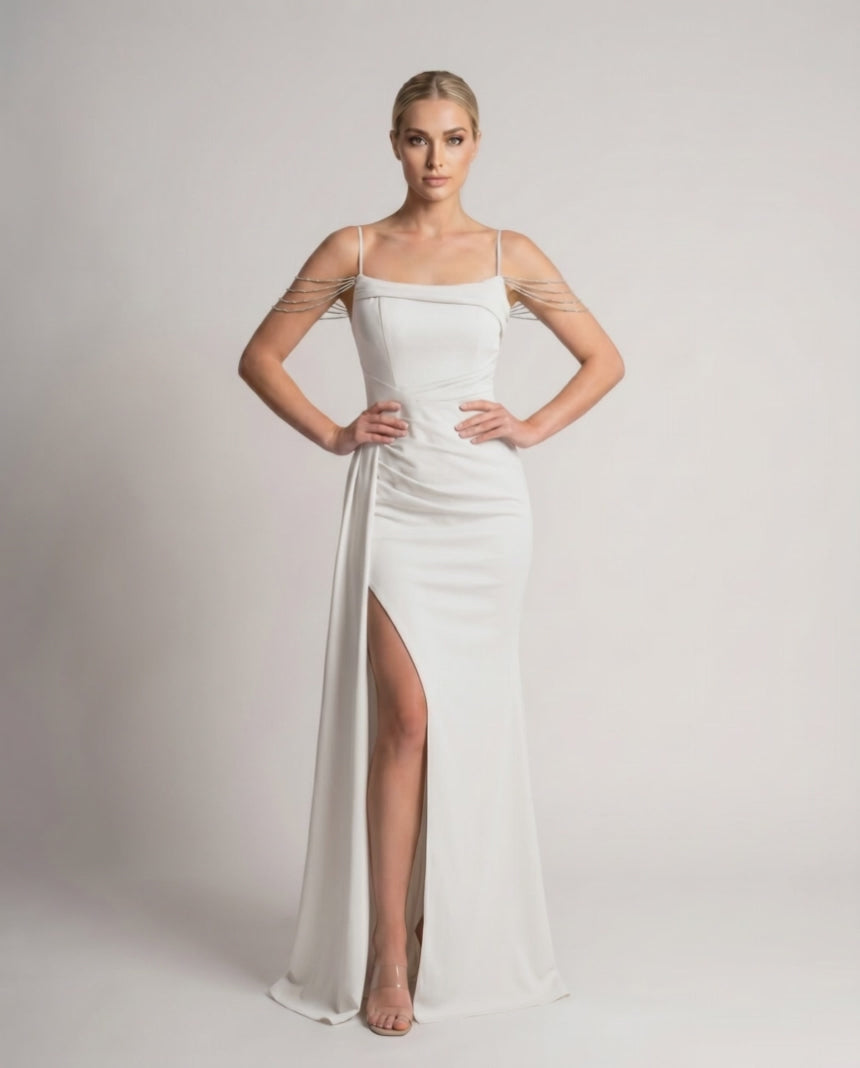 Ramblion Lume maxi dress — runway video 2 · styled for prom and cocktail season