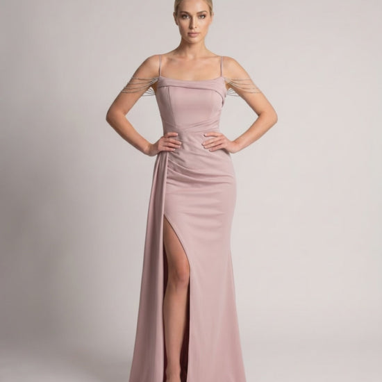 Ramblion Lume maxi dress — runway video 4 · styled for prom and cocktail season