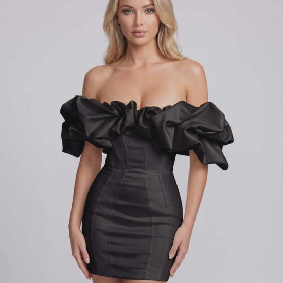 Ramblion Sage mini dress — runway video 2 · styled for prom and cocktail season