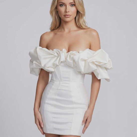 Ramblion Sage mini dress — runway video 1 · styled for prom and cocktail season