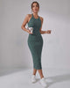 Ramblion Mia midi dress — runway video 7 · styled for cocktail and formal season