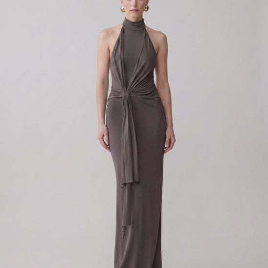 Ramblion Mira maxi dress — runway video 2 · styled for prom and cocktail season