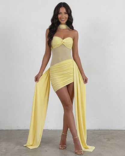 Ramblion Mela mini dress — runway video 1 · styled for prom and cocktail season
