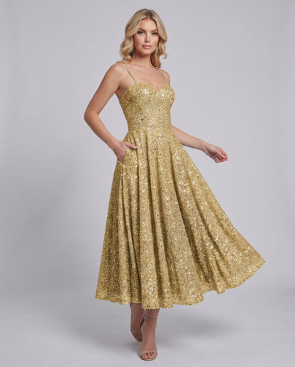 Celestia Midi Dress