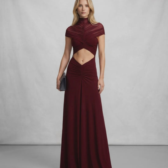 Ramblion Eira maxi dress — runway video 1 · styled for prom and cocktail season