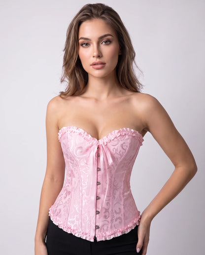 Provence Corset Top — Pink