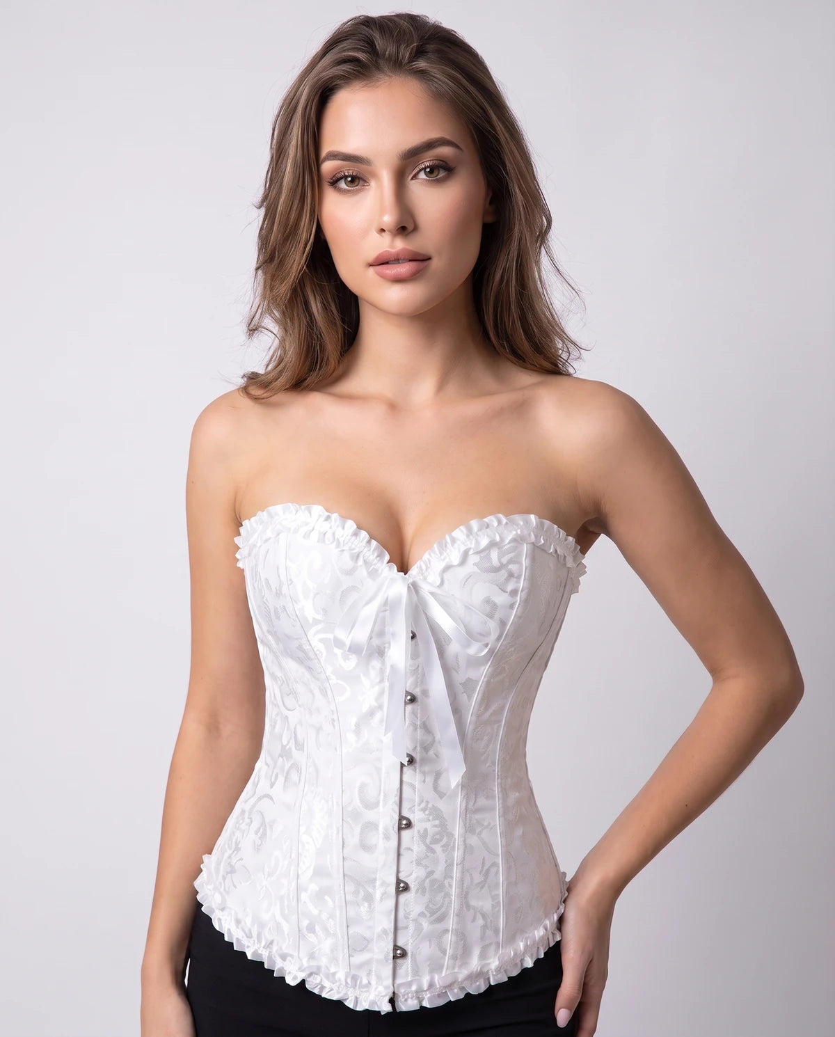 Provence Corset Top — White