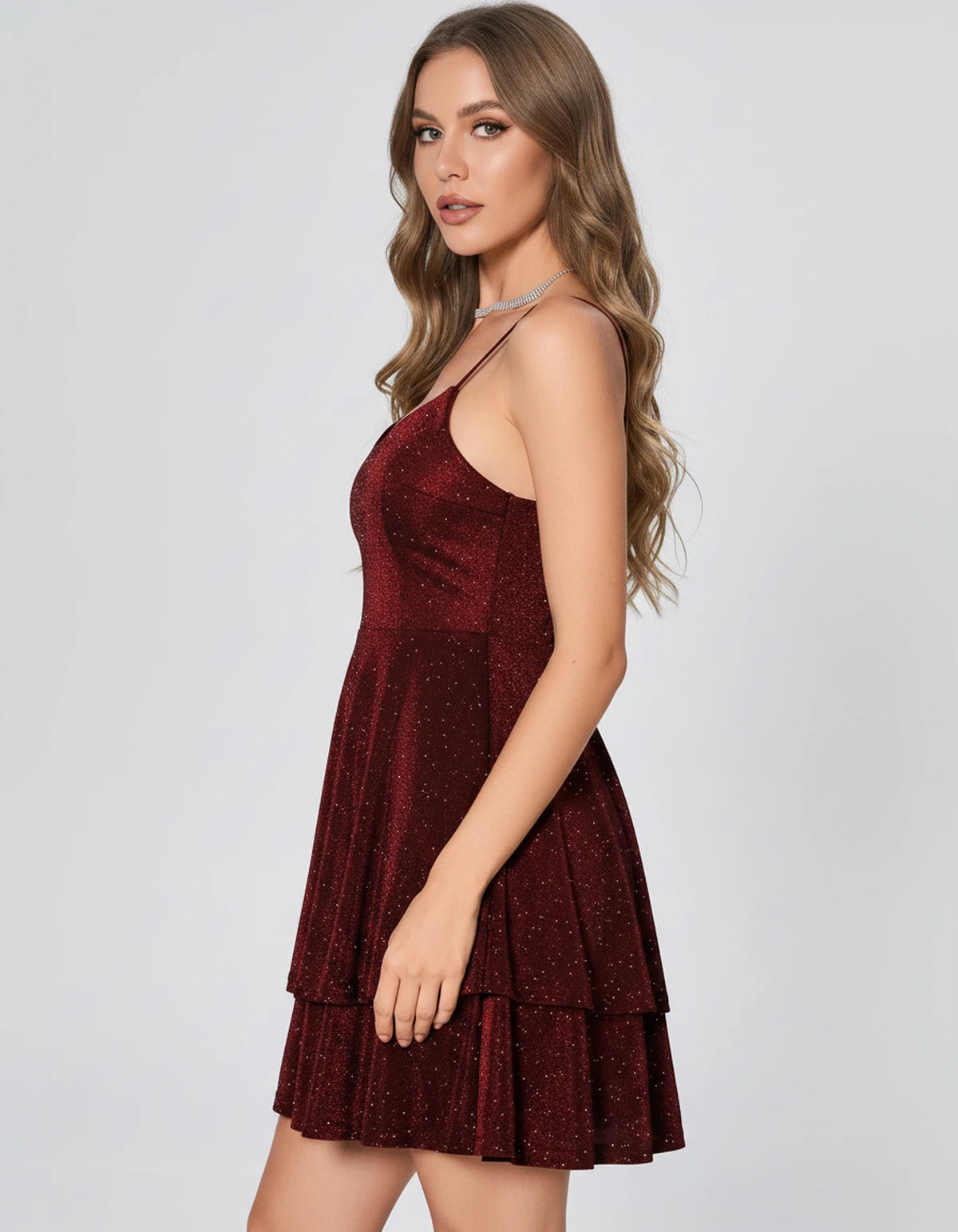 Quintessa Mini Dresses — Burgundy | SKU: RB-b570ab-burgundy-2,RB-b570ab-burgundy-4,RB-b570ab-burgundy-6,RB-b570ab-burgundy-8,RB-b570ab-burgundy-10,RB-b570ab-burgundy-12,RB-b570ab-burgundy-14,RB-b570ab-burgundy-16,RB-b570ab-burgundy-16W,RB-b570ab-burgundy-18W,RB-b570ab-burgundy-20W,RB-b570ab-burgundy-22W