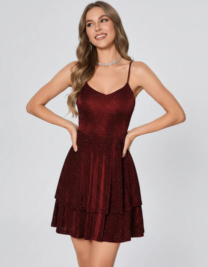 Quintessa Mini Dresses — Burgundy | SKU: RB-b570ab-burgundy-2,RB-b570ab-burgundy-4,RB-b570ab-burgundy-6,RB-b570ab-burgundy-8,RB-b570ab-burgundy-10,RB-b570ab-burgundy-12,RB-b570ab-burgundy-14,RB-b570ab-burgundy-16,RB-b570ab-burgundy-16W,RB-b570ab-burgundy-18W,RB-b570ab-burgundy-20W,RB-b570ab-burgundy-22W