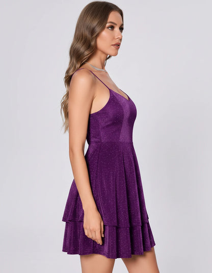 Quintessa Mini Dresses — Grape | SKU: RB-b570ab-grape-2,RB-b570ab-grape-4,RB-b570ab-grape-6,RB-b570ab-grape-8,RB-b570ab-grape-10,RB-b570ab-grape-12,RB-b570ab-grape-14,RB-b570ab-grape-16,RB-b570ab-grape-16W,RB-b570ab-grape-18W,RB-b570ab-grape-20W,RB-b570ab-grape-22W