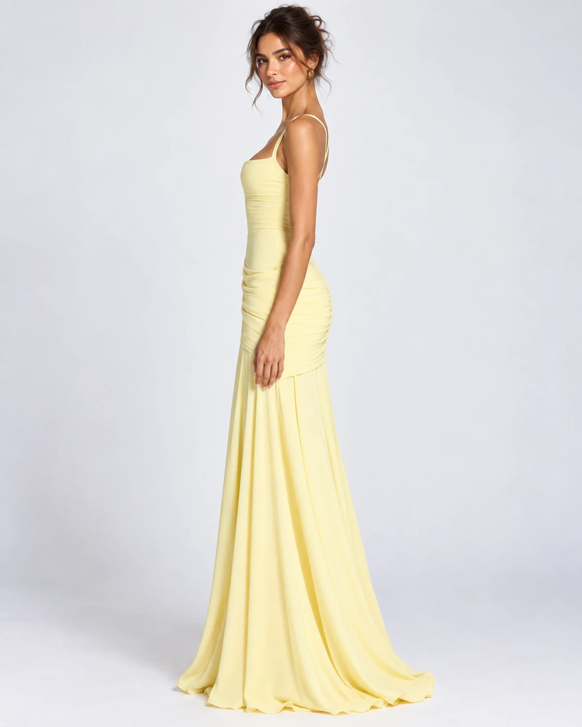 Quiterie Maxi Dresses — 26113Light yellow | SKU: RB-8b66e2-26113lf1-XS,RB-8b66e2-26113lf1-S,RB-8b66e2-26113lf1-M,RB-8b66e2-26113lf1-L,RB-8b66e2-26113lf1-XL