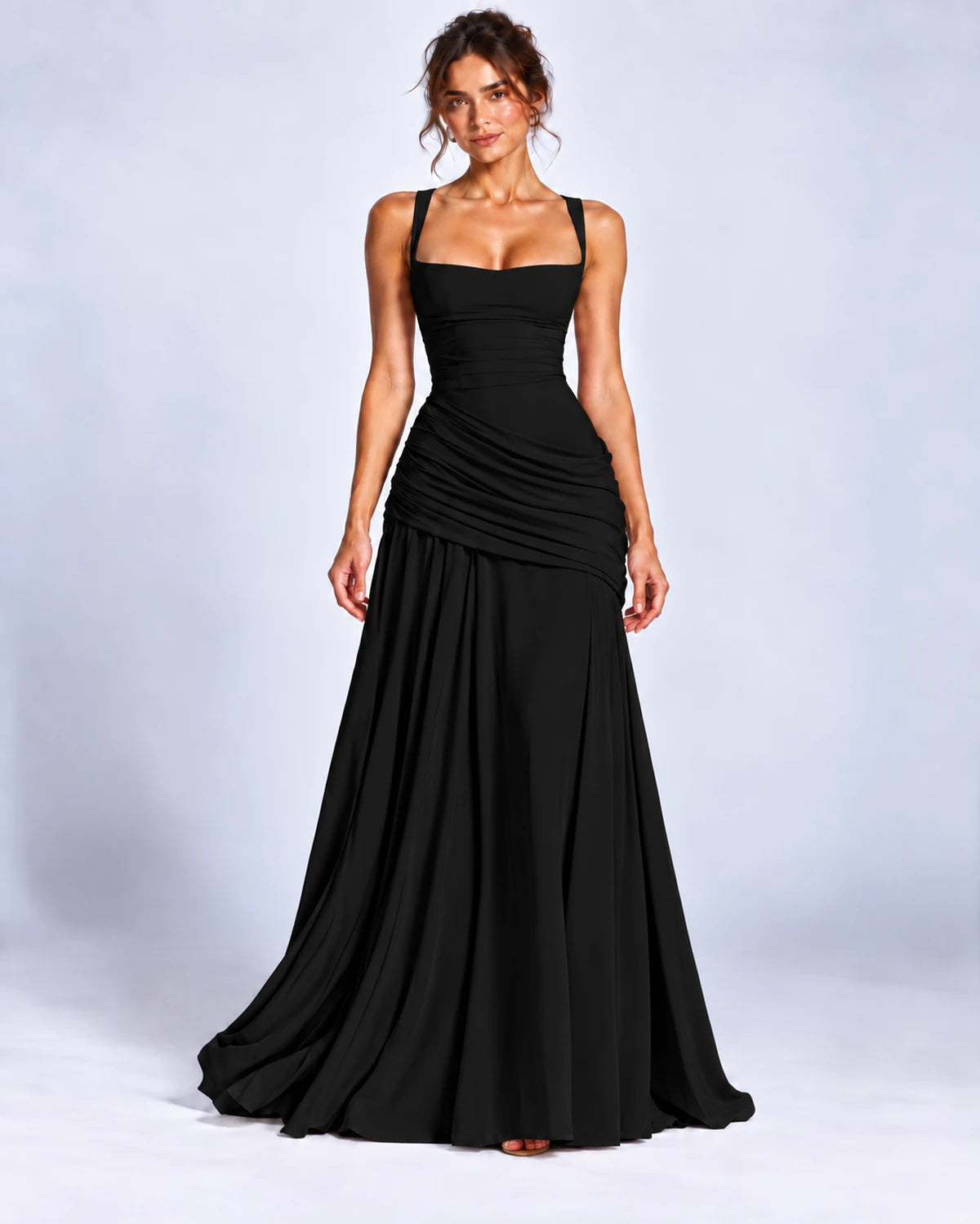 Quiterie Maxi Dresses — Black
