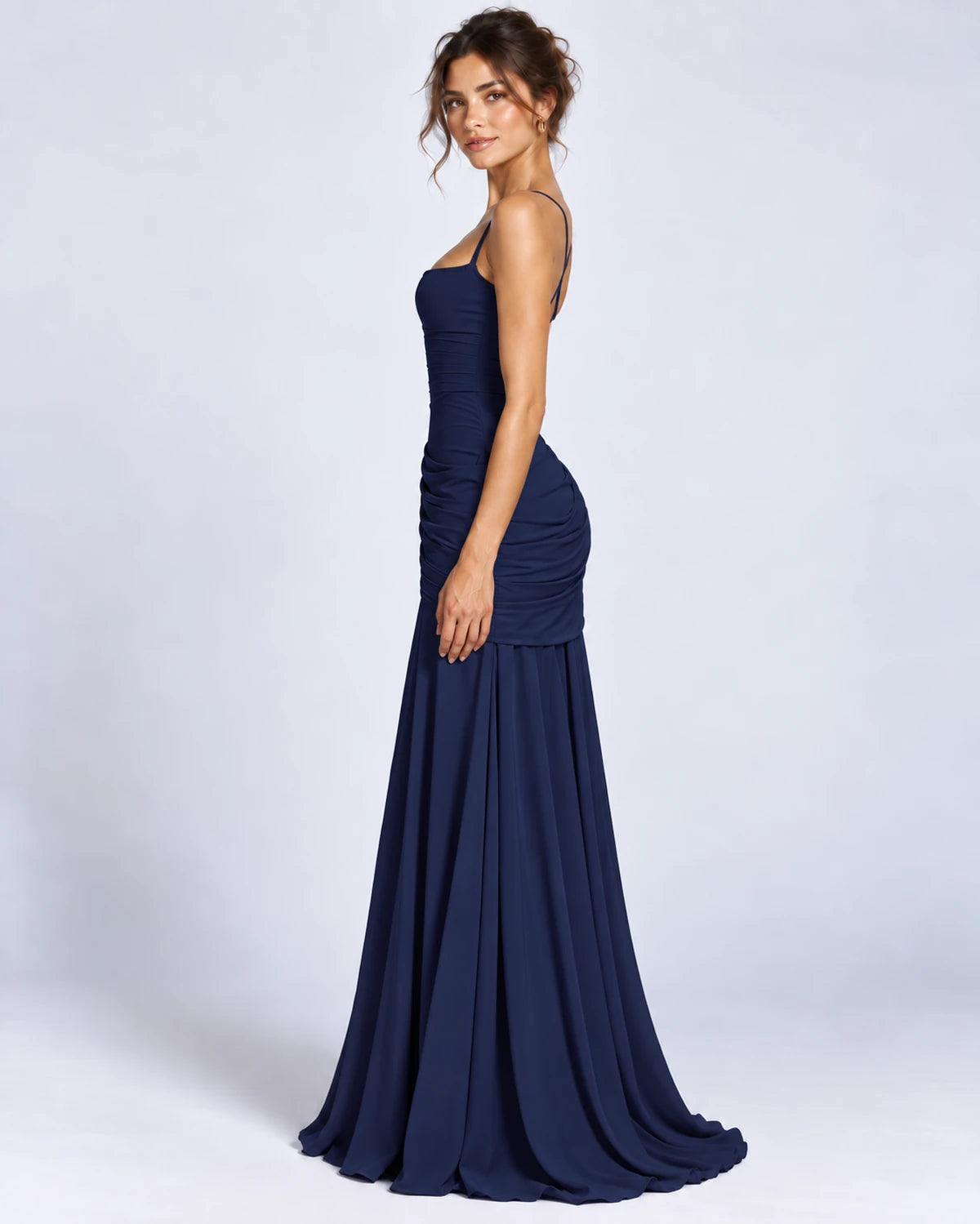 Quiterie Maxi Dresses — Dark Blue | SKU: RB-8b66e2-darkblue-XS,RB-8b66e2-darkblue-S,RB-8b66e2-darkblue-M,RB-8b66e2-darkblue-L,RB-8b66e2-darkblue-XL