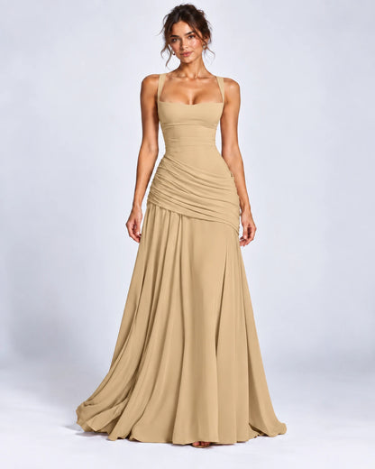 Quiterie Maxi Dresses — Khaki