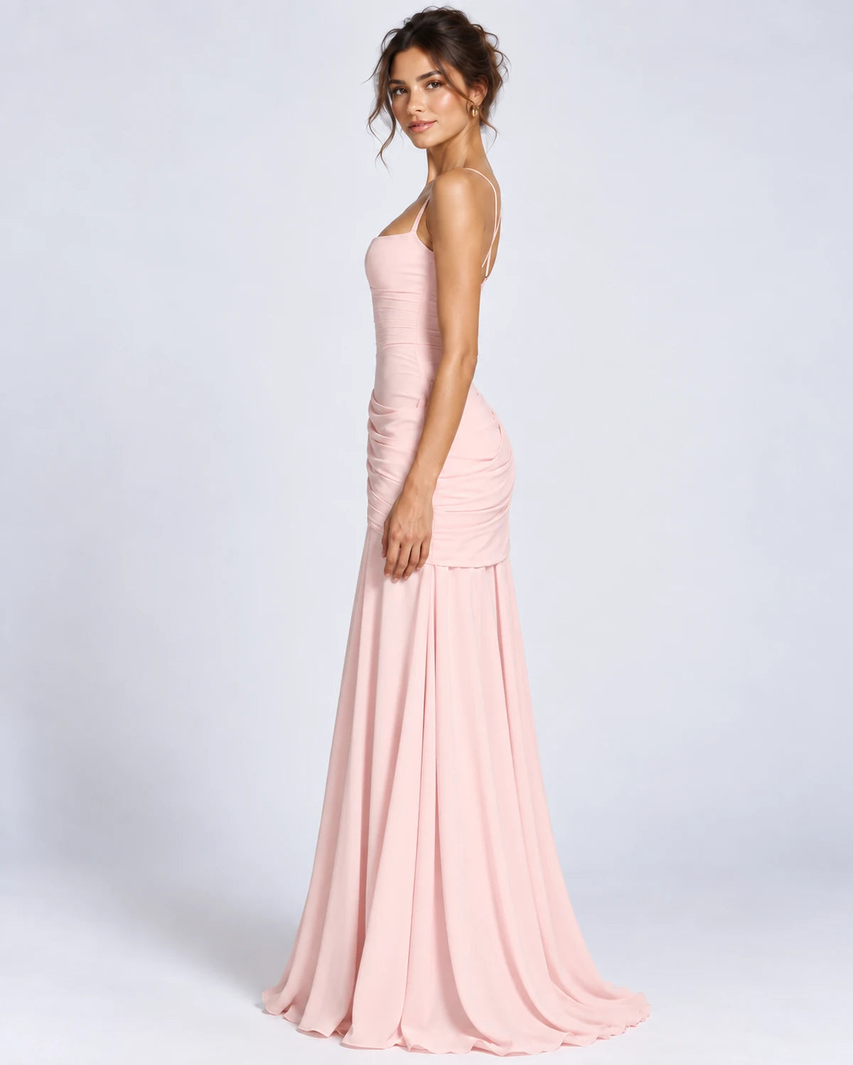 Quiterie Maxi Dresses — Pink | SKU: RB-8b66e2-pink-XS,RB-8b66e2-pink-S,RB-8b66e2-pink-M,RB-8b66e2-pink-L,RB-8b66e2-pink-XL