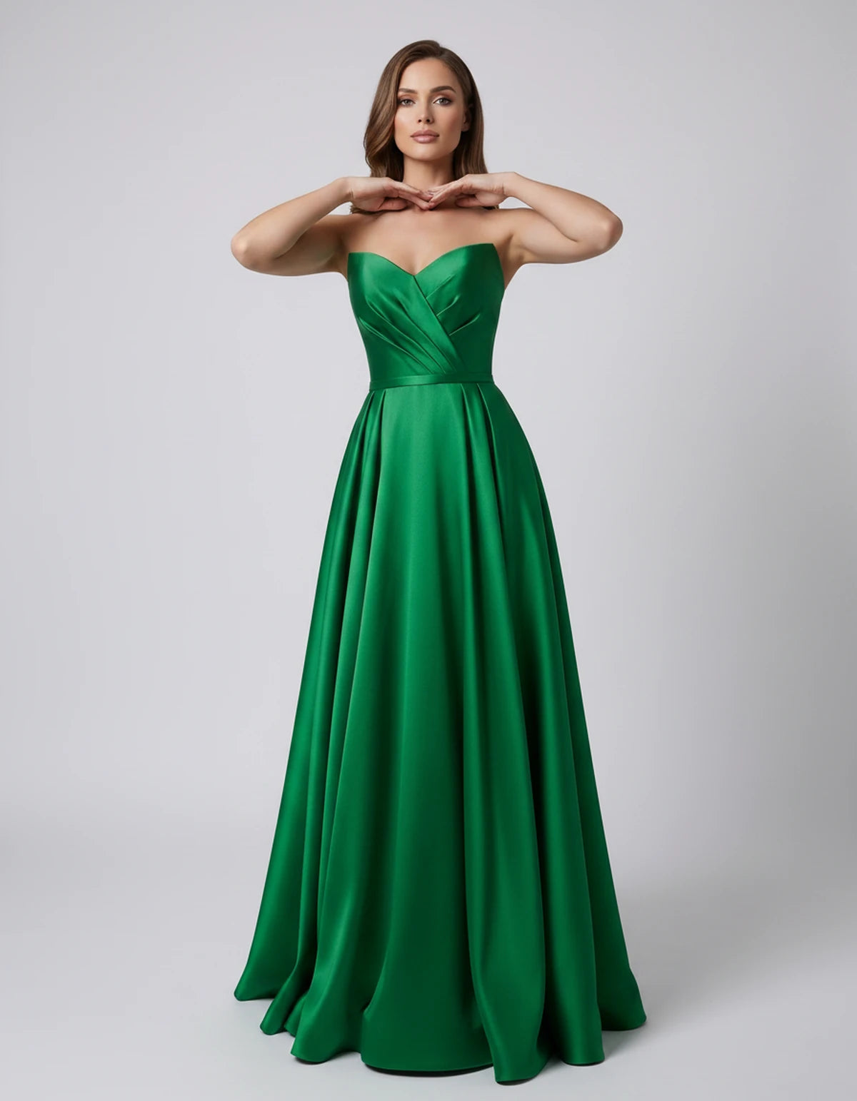 Rafaela Maxi Dresses — Green | SKU: RB-029a32-green-2,RB-029a32-green-4,RB-029a32-green-6,RB-029a32-green-8,RB-029a32-green-10,RB-029a32-green-12,RB-029a32-green-14,RB-029a32-green-16,RB-029a32-green-16W,RB-029a32-green-18W,RB-029a32-green-20W,RB-029a32-green-22W