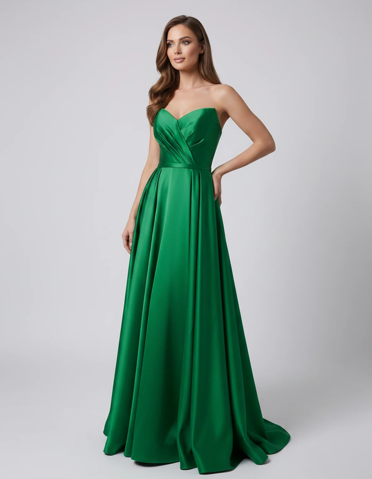 Rafaela Maxi Dresses — Green | SKU: RB-029a32-green-2,RB-029a32-green-4,RB-029a32-green-6,RB-029a32-green-8,RB-029a32-green-10,RB-029a32-green-12,RB-029a32-green-14,RB-029a32-green-16,RB-029a32-green-16W,RB-029a32-green-18W,RB-029a32-green-20W,RB-029a32-green-22W