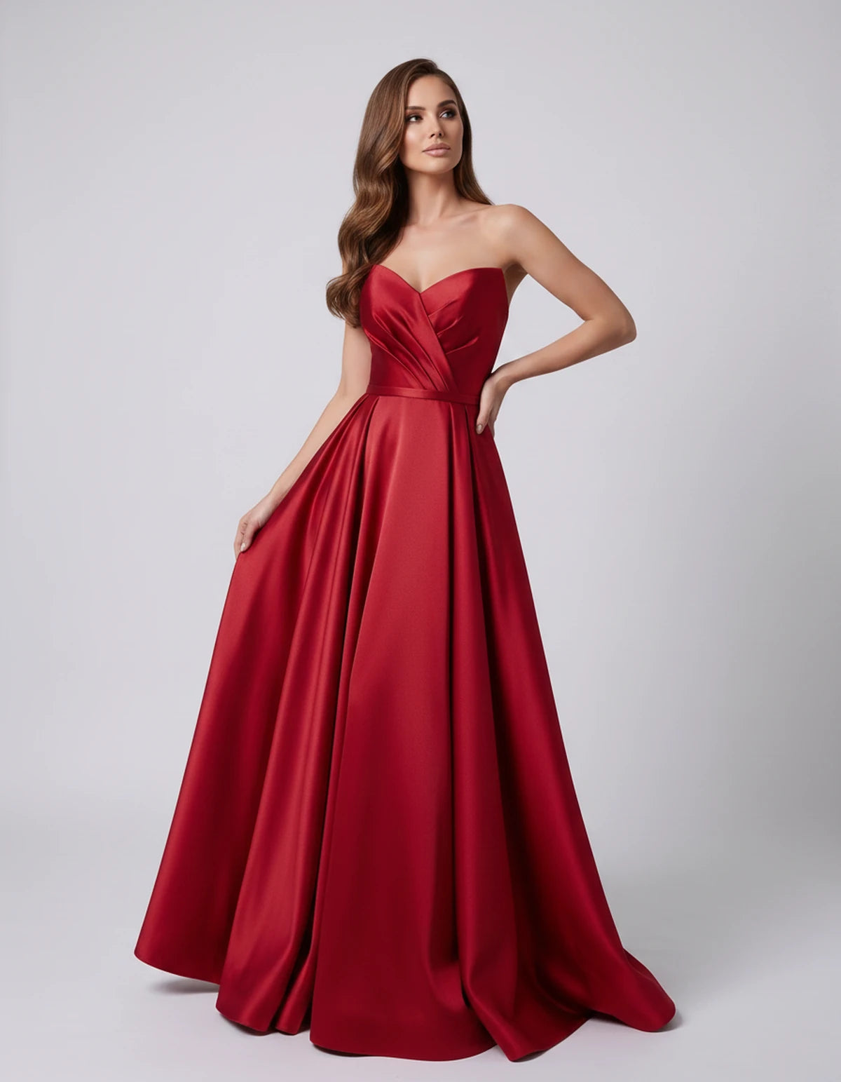 Rafaela Maxi Dresses — Red | SKU: RB-029a32-red-2,RB-029a32-red-4,RB-029a32-red-6,RB-029a32-red-8,RB-029a32-red-10,RB-029a32-red-12,RB-029a32-red-14,RB-029a32-red-16,RB-029a32-red-16W,RB-029a32-red-18W,RB-029a32-red-20W,RB-029a32-red-22W