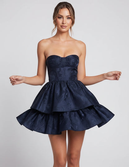 Ramona Mini Dresses — Navy | SKU: RB-8f75ca-navy-2,RB-8f75ca-navy-4,RB-8f75ca-navy-6,RB-8f75ca-navy-8,RB-8f75ca-navy-10,RB-8f75ca-navy-12,RB-8f75ca-navy-14,RB-8f75ca-navy-16,RB-8f75ca-navy-16W,RB-8f75ca-navy-18W,RB-8f75ca-navy-20W,RB-8f75ca-navy-22W
