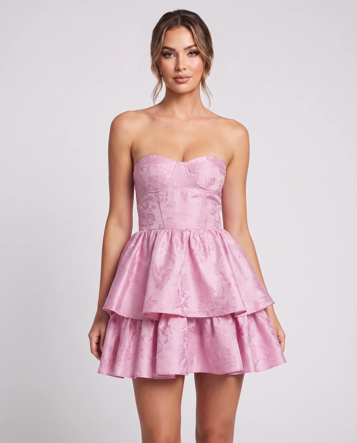 Ramona Mini Dresses — Pink