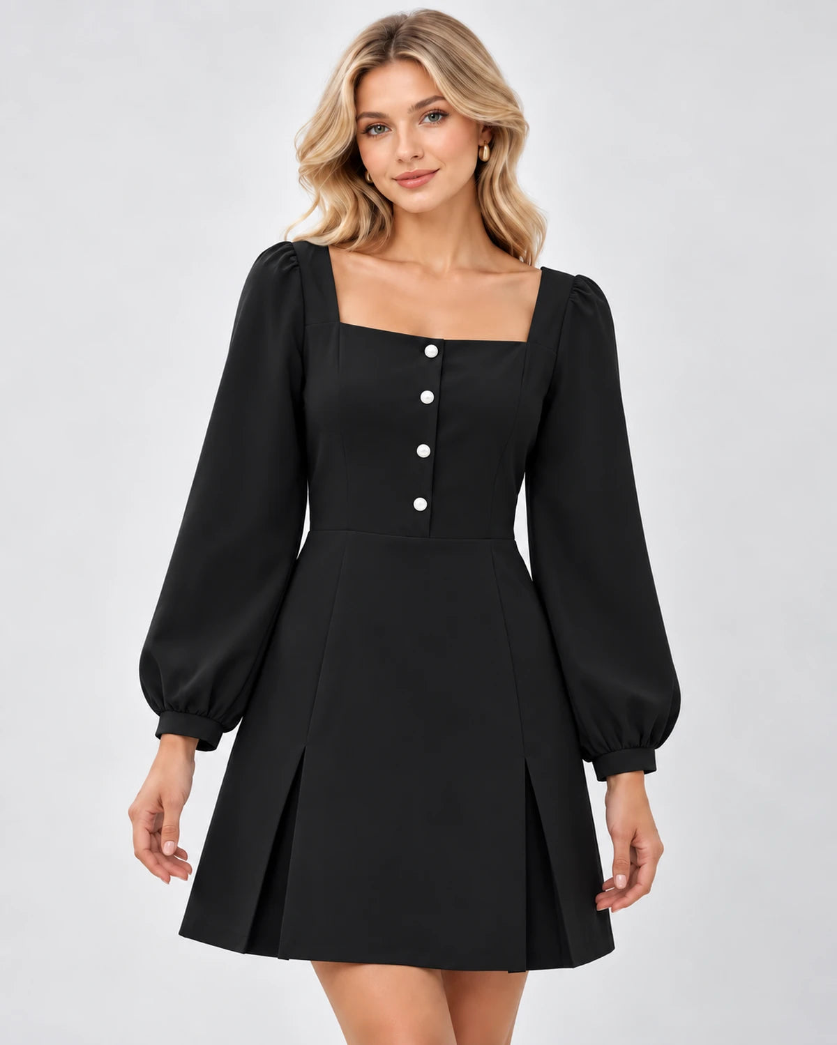 Ravenna Mini Dresses — Black