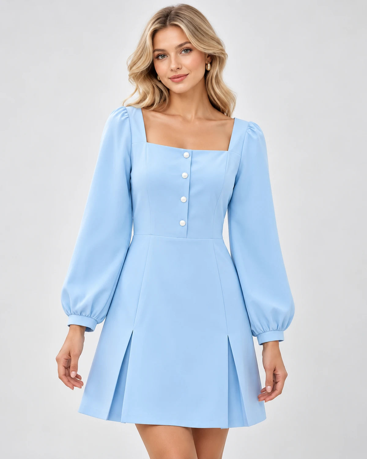 Ravenna Mini Dresses — Blue
