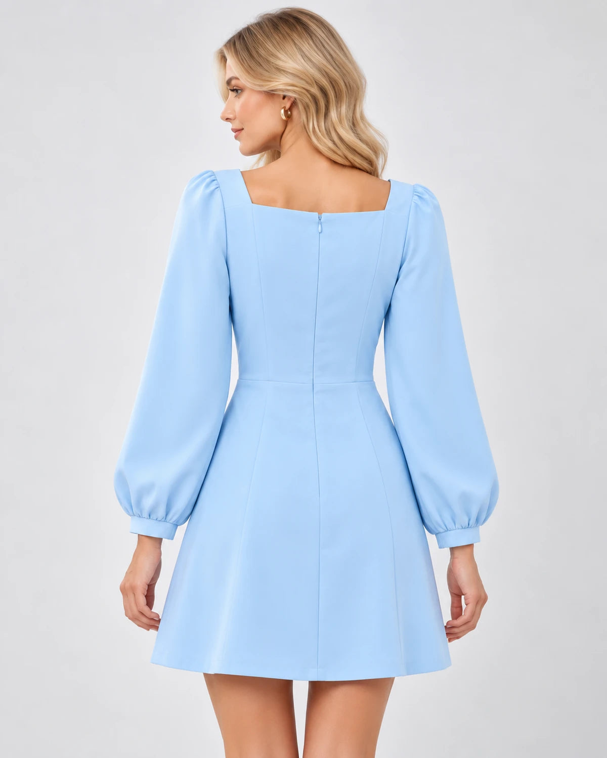 Ravenna Mini Dresses — Blue | SKU: RB-39e404-blue-XS,RB-39e404-blue-S,RB-39e404-blue-M,RB-39e404-blue-L,RB-39e404-blue-XL,RB-39e404-blue-2XL