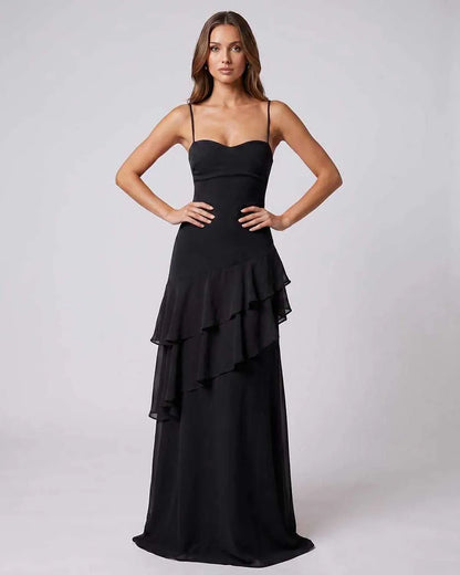 Red,pink,black,white Bodycon V-Neck Sleeveless Maxi Dress | Formal Occasions & Party Nights, front view | Ramblion