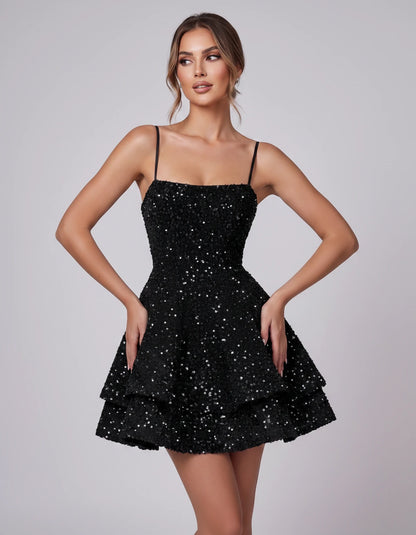 Renata Mini Dresses — Black | SKU: RB-3a770f-black-2,RB-3a770f-black-4,RB-3a770f-black-6,RB-3a770f-black-8,RB-3a770f-black-10,RB-3a770f-black-12,RB-3a770f-black-14,RB-3a770f-black-16,RB-3a770f-black-16W,RB-3a770f-black-18W,RB-3a770f-black-20W