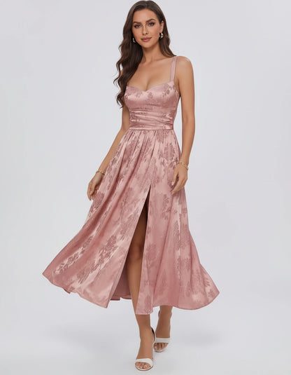 Reverie Midi Dresses — Dusty Rose | SKU: RB-394283-dustyr23-2,RB-394283-dustyr23-4,RB-394283-dustyr23-6,RB-394283-dustyr23-8,RB-394283-dustyr23-10,RB-394283-dustyr23-12,RB-394283-dustyr23-14,RB-394283-dustyr23-16,RB-394283-dustyr23-16W,RB-394283-dustyr23-18W,RB-394283-dustyr23-20W,RB-394283-dustyr23-22W
