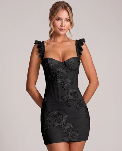 Rhiannon Mini Dresses — Black