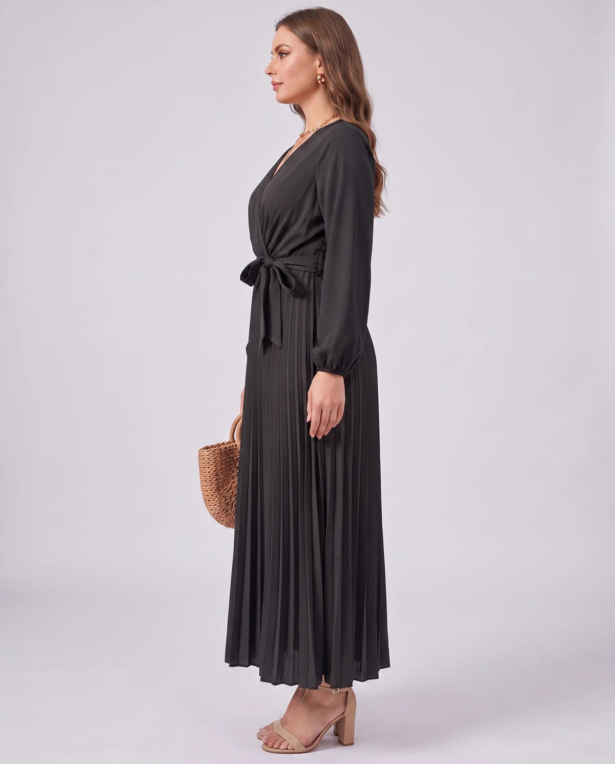 Romilly Maxi Dresses — Black