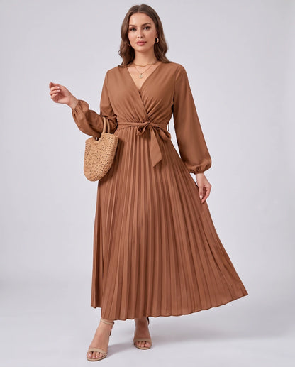 Romilly Maxi Dresses — Brown