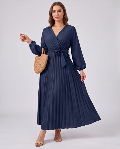 Romilly Maxi Dresses — Navy