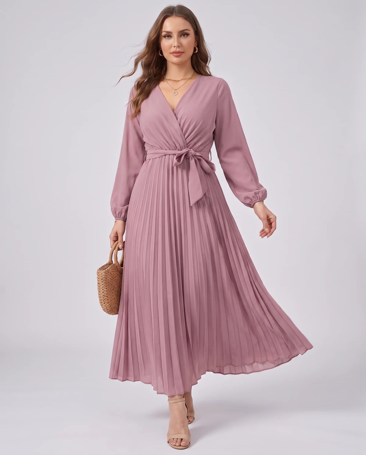 Romilly Maxi Dresses — Pink