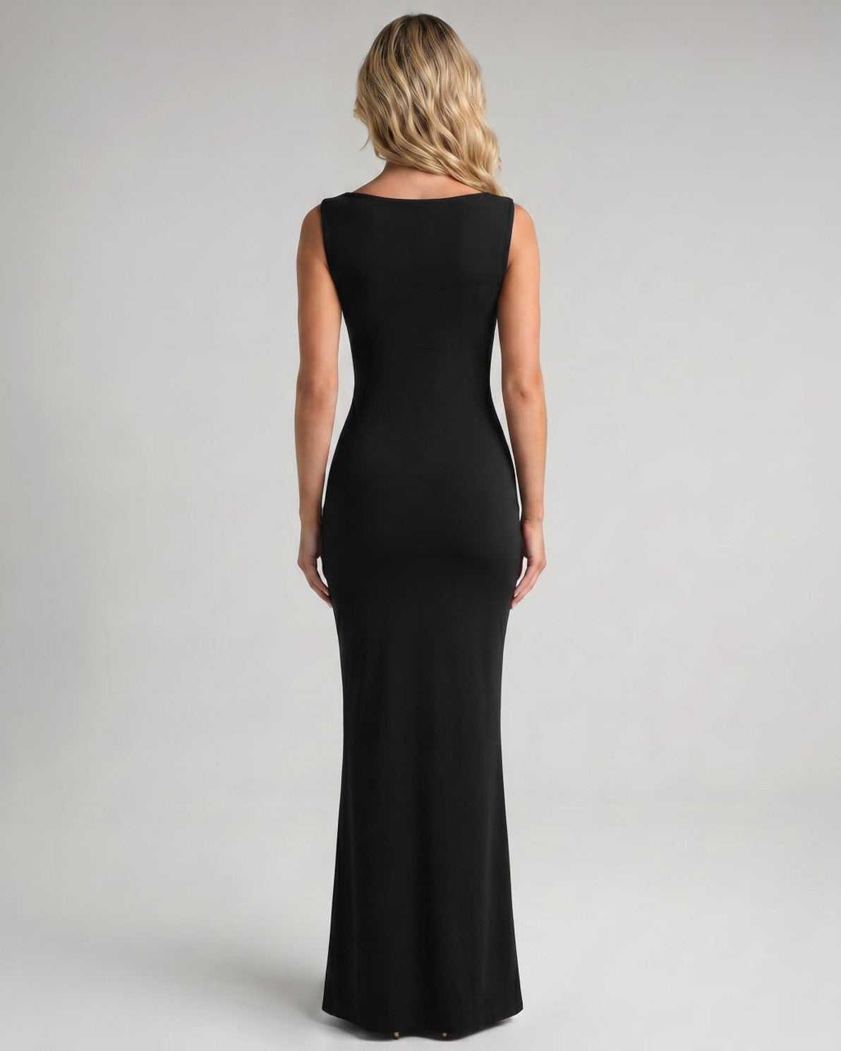 Ramblion Romy maxi dress — square neck neckline · styled view 8 · styled for prom season