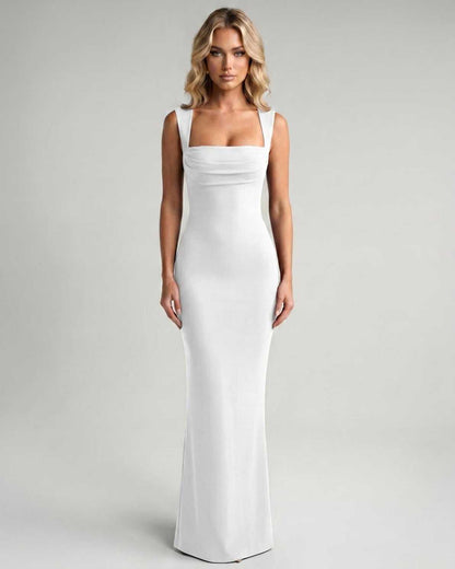 Ramblion Romy maxi dress — square neck neckline · styled view 13 · styled for prom season
