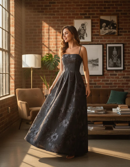 Roseline Maxi Dresses — Black | SKU: RB-40922a-black-2,RB-40922a-black-4,RB-40922a-black-6,RB-40922a-black-8,RB-40922a-black-10,RB-40922a-black-12,RB-40922a-black-14,RB-40922a-black-16,RB-40922a-black-16W,RB-40922a-black-18W,RB-40922a-black-20W,RB-40922a-black-22W
