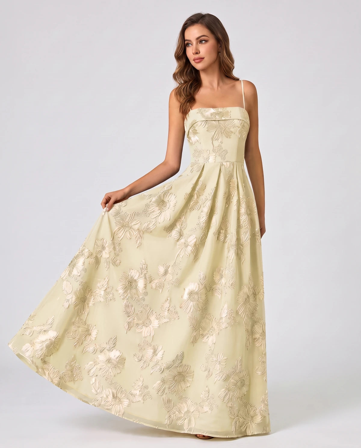 Roseline Maxi Dresses — Champagne
