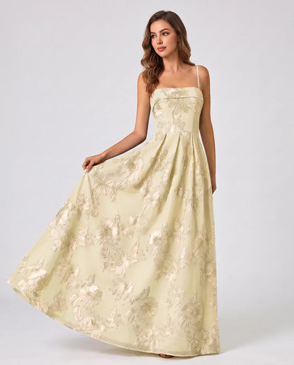 Roseline Maxi Dresses — Champagne