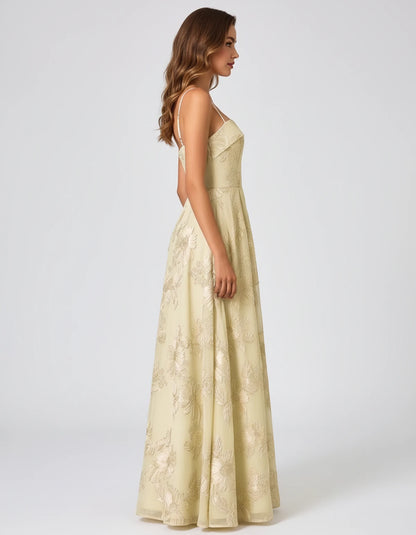 Roseline Maxi Dresses — Champagne | SKU: RB-40922a-champa2e-2,RB-40922a-champa2e-4,RB-40922a-champa2e-6,RB-40922a-champa2e-8,RB-40922a-champa2e-10,RB-40922a-champa2e-12,RB-40922a-champa2e-14,RB-40922a-champa2e-16,RB-40922a-champa2e-16W,RB-40922a-champa2e-18W,RB-40922a-champa2e-20W,RB-40922a-champa2e-22W