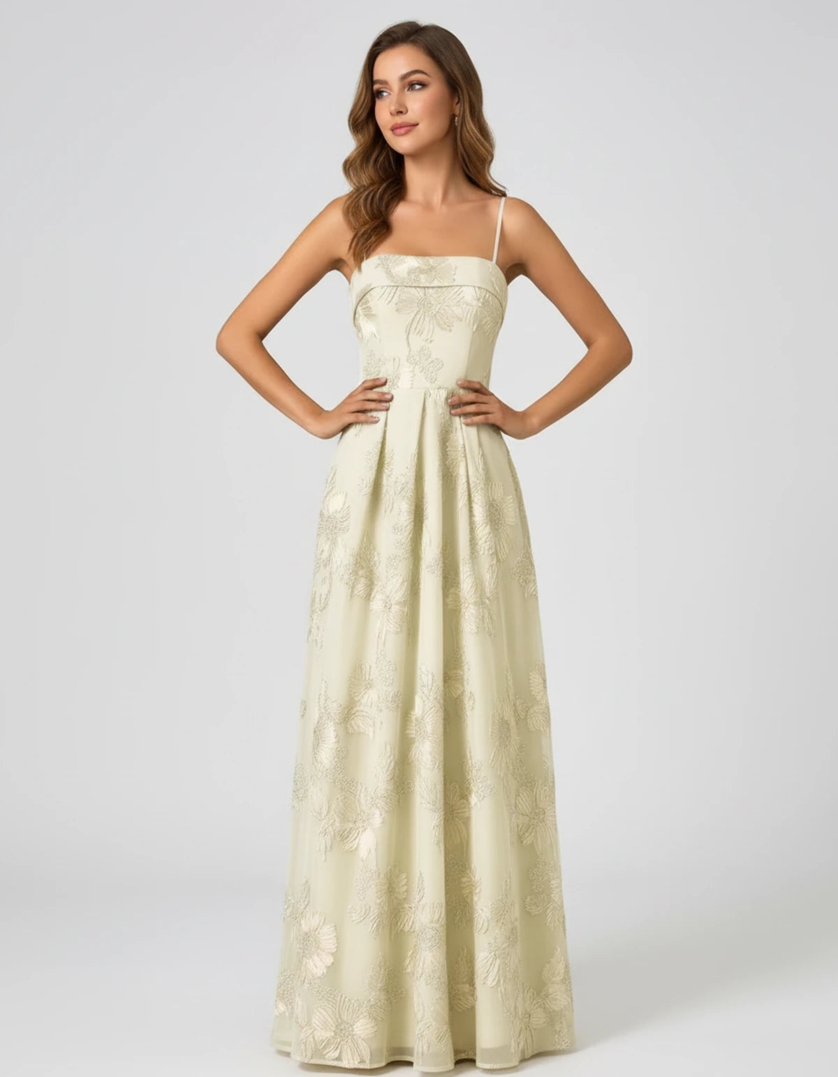 Roseline Maxi Dresses — Light Yellow | SKU: RB-40922a-lightyf8-2,RB-40922a-lightyf8-4,RB-40922a-lightyf8-6,RB-40922a-lightyf8-8,RB-40922a-lightyf8-10,RB-40922a-lightyf8-12,RB-40922a-lightyf8-14,RB-40922a-lightyf8-16,RB-40922a-lightyf8-16W,RB-40922a-lightyf8-18W,RB-40922a-lightyf8-20W,RB-40922a-lightyf8-22W