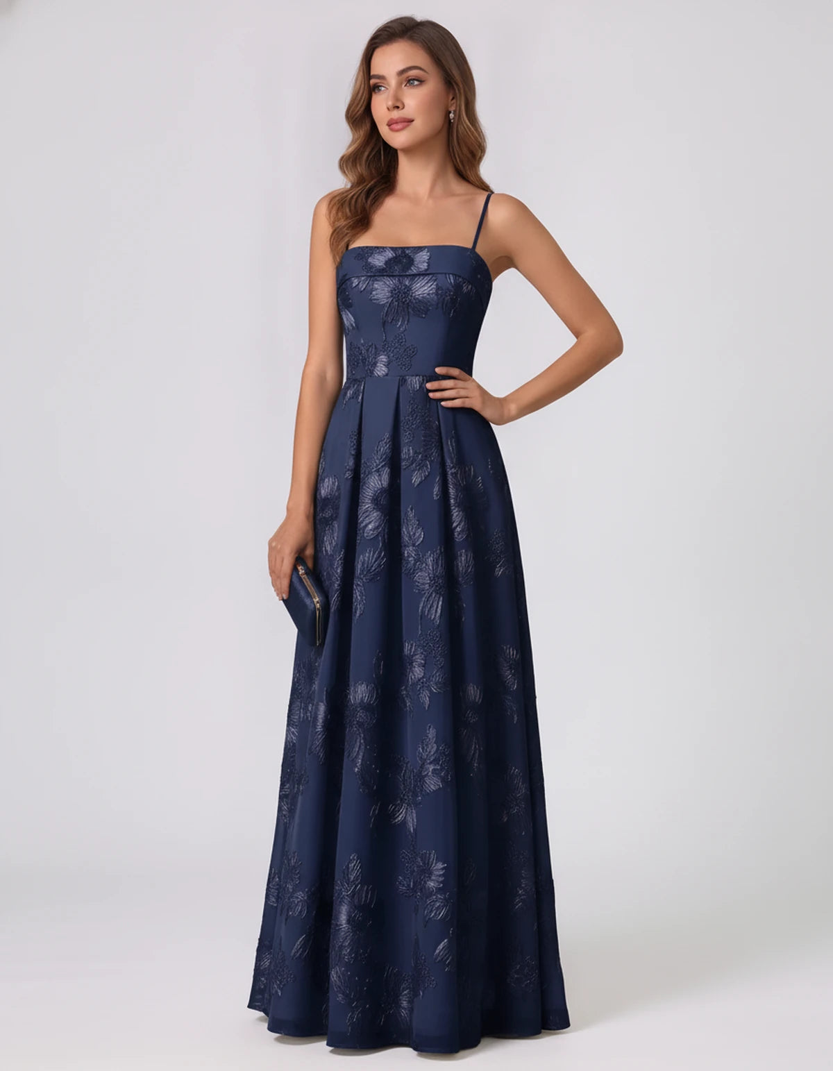 Roseline Maxi Dresses — Navy | SKU: RB-40922a-navy-2,RB-40922a-navy-4,RB-40922a-navy-6,RB-40922a-navy-8,RB-40922a-navy-10,RB-40922a-navy-12,RB-40922a-navy-14,RB-40922a-navy-16,RB-40922a-navy-16W,RB-40922a-navy-18W,RB-40922a-navy-20W,RB-40922a-navy-22W