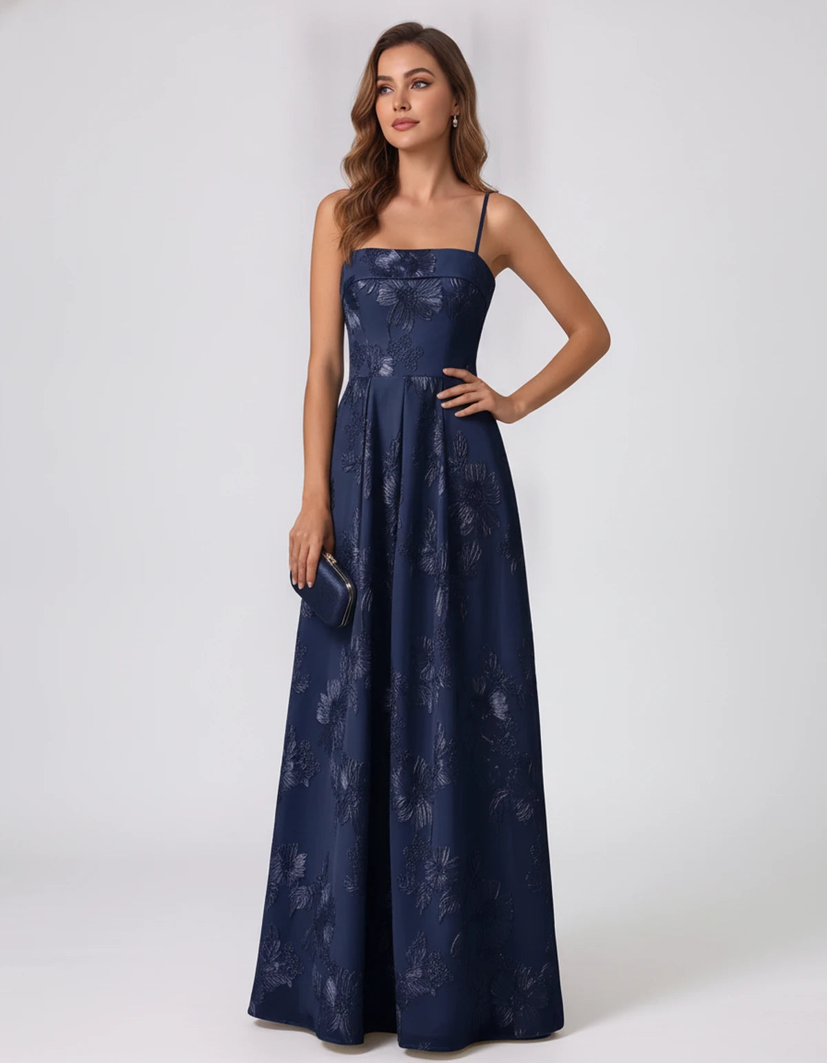Roseline Maxi Dresses — Navy | SKU: RB-40922a-navy-2,RB-40922a-navy-4,RB-40922a-navy-6,RB-40922a-navy-8,RB-40922a-navy-10,RB-40922a-navy-12,RB-40922a-navy-14,RB-40922a-navy-16,RB-40922a-navy-16W,RB-40922a-navy-18W,RB-40922a-navy-20W,RB-40922a-navy-22W