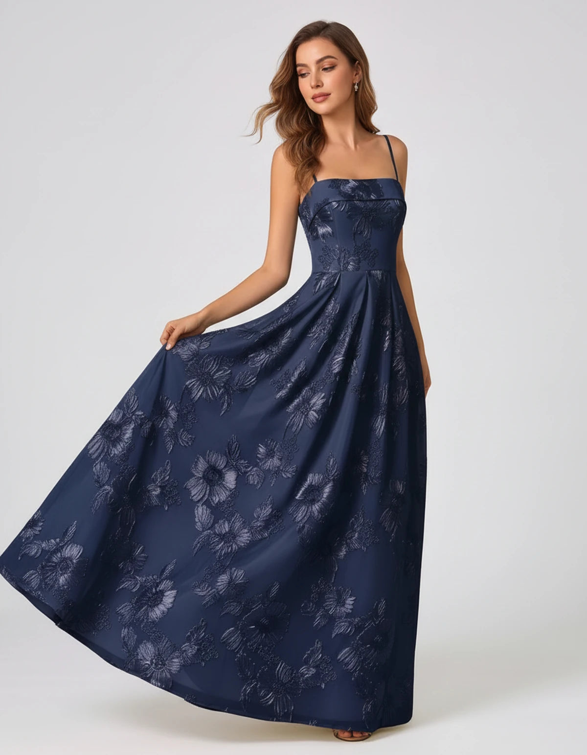 Roseline Maxi Dresses — Navy | SKU: RB-40922a-navy-2,RB-40922a-navy-4,RB-40922a-navy-6,RB-40922a-navy-8,RB-40922a-navy-10,RB-40922a-navy-12,RB-40922a-navy-14,RB-40922a-navy-16,RB-40922a-navy-16W,RB-40922a-navy-18W,RB-40922a-navy-20W,RB-40922a-navy-22W