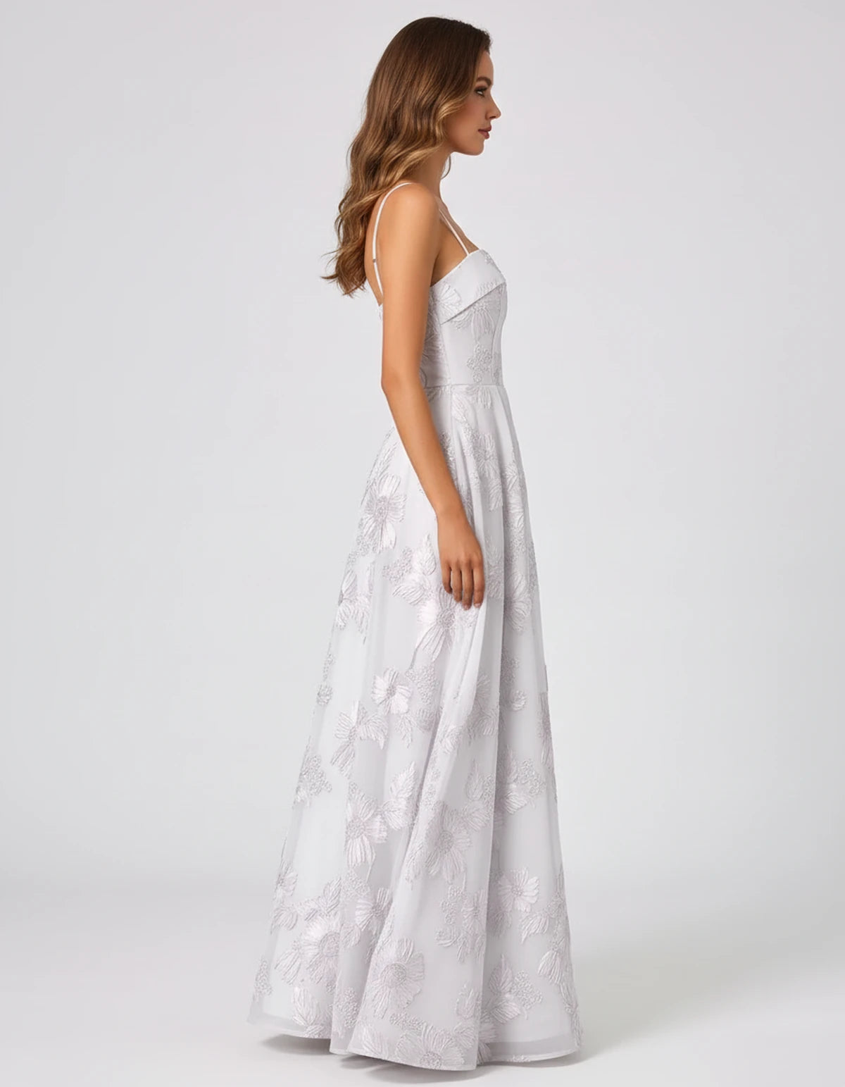 Roseline Maxi Dresses — White | SKU: RB-40922a-white-2,RB-40922a-white-4,RB-40922a-white-6,RB-40922a-white-8,RB-40922a-white-10,RB-40922a-white-12,RB-40922a-white-14,RB-40922a-white-16,RB-40922a-white-16W,RB-40922a-white-18W,RB-40922a-white-20W,RB-40922a-white-22W